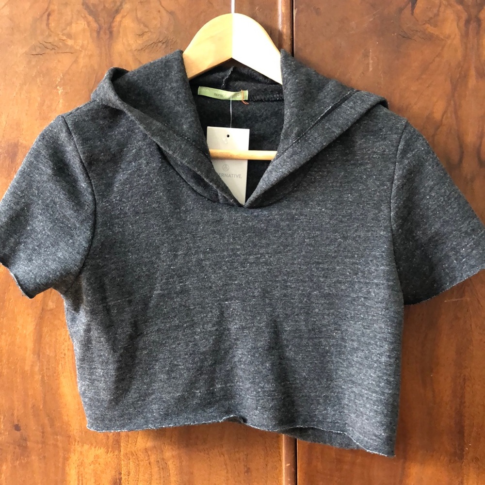 Alternative Apparel Cropped Hoodie